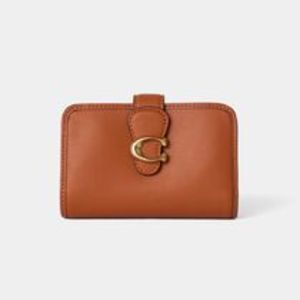 極美品 COACH コーチ タビー ミディアムウォレット L字ジップ