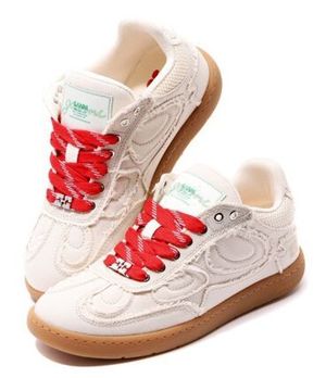 GANNI|SNEAKERS (08 Canvas Raw Edge Sneakers (S3079 518)