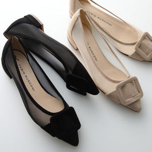 FABIO RUSCONI パンプス S-6783 AMALFI  メッシュ スウェード