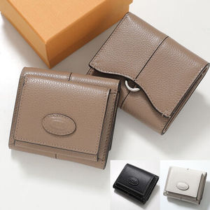 TODS 三つ折り財布 XAWDBNB2000XSO レザー ロゴ