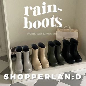Short Rain Boots (4color)