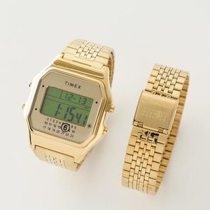 MM6 × TIMEX 腕時計 T80 TWG067500QY デジタル
