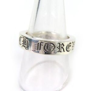 極美 CHROME HEARTS スペーサー フォーエバー 6mm リング JP19号