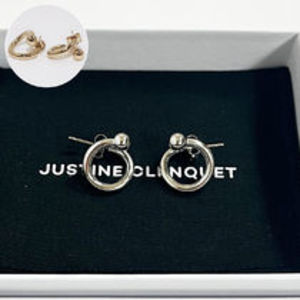 Justine Clenquet Mel earrings メル ピアス 2カラー パラジウム