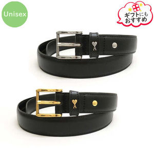 AMI PARIS ベルト UBL029.AL0104 レザー