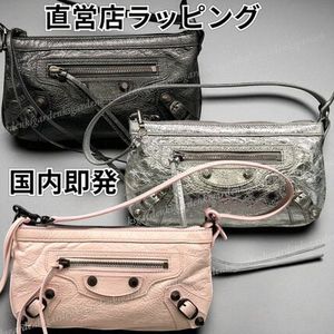 限定!すぐ届く!BALENCIAGA LE CITY ポーチ ストラップ付き