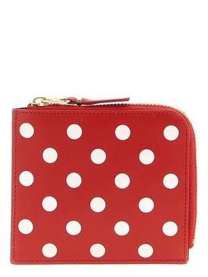 COMME des GARCONS Polka Dots Printed Wallet