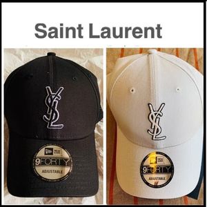 注目コラボ【SAINT LAURENT】NEW ERA YSL MONOGRAM CAP 2色展開