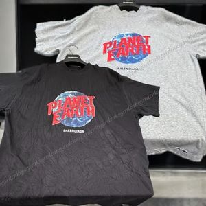 すぐ届く!BALENCIAGA PLANET EARTH Tシャツ オーバーサイズ