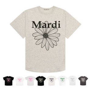 【即発】MARDI MERCREDI Tシャツ TSHIRT FLOWERMARDI 半袖 韓国