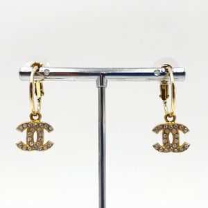 CHANEL ココマーク フープピアス