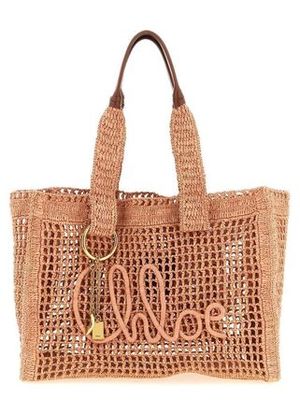 【Chloe】☆26新作 ラフィア製Summer Bananaトートバッグ