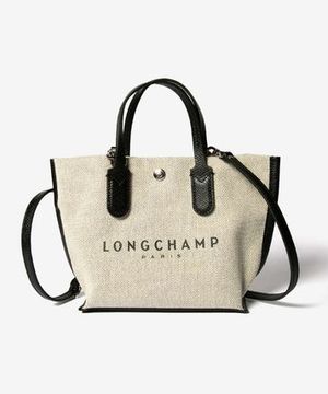 LONGCHAMP 10259 HSG ハンドバッグ Essential Toile XS