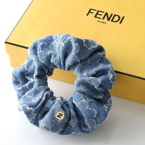 FENDI シュシュ FXT162 B01Z FFロゴ フローラル ヘアゴム