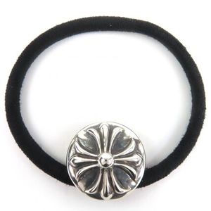 美品 CHROME HEARTS クロスボール コンチョ ヘアゴム 925