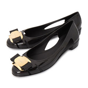 FERRAGAMO レディース フラットシューズ NARA JELLY 0785441