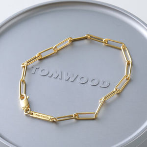 TOMWOOD ブレスレット Box Bracelet Gold 100067