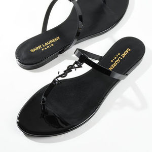【国内即発】SAINT LAURENT カサンドラ スライド パテントレザー