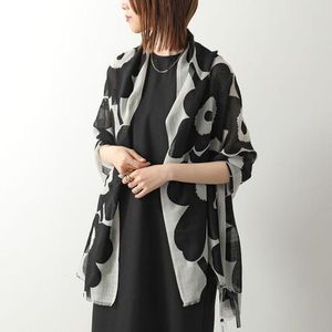 marimekko スカーフ Fiore Unikko ストール 091653 花