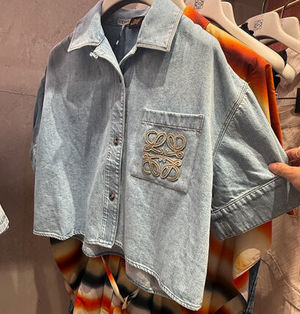 LOEWE☆デニム半袖シャツ
