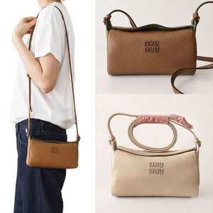 【直営店買付】MIUMIU ロゴ ミニ ショルダーバッグ