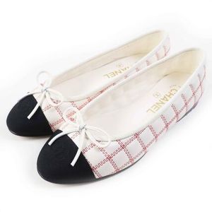 美品 CHANEL 24P G45591 バレリーナ バレエシューズ 36