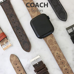 COACH コーチ アップルウォッチ レザー 替えベルト 42mm 44mm
