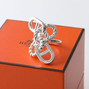 HERMES リング Chaine dancre Alea II ring H126631B