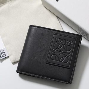 LOEWE 二つ折り財布 C565302X07 アナグラムロゴ