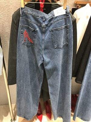 JASPAL×プラダを着た悪魔2  バギーデニムパンツ タイ限定