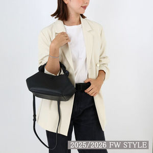 ■GANNI ハンドバッグ 2way BOU BAG SMALL GRAINED A6955