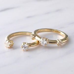 SWAROVSKI リング Constella RING DB 2点セット