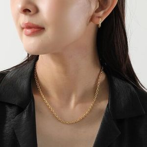 TOMWOOD ネックレス Ada Chain Slim Gold 17 inches 101426