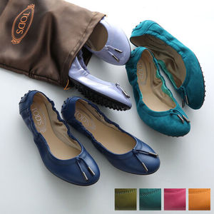 TODS バレエシューズ XXW0HI0346Z ストレッチギャザー