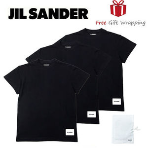 【国内発送】JILSANDER 裾ロゴ Tシャツ3枚セット J47GC0001