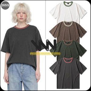 [WV PROJECT]★CHOKER PIGMENT RINGER SHORT SLEEVE T-SHIRT