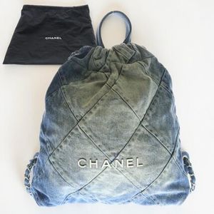 CHANEL シャネル22 デニムバックパック