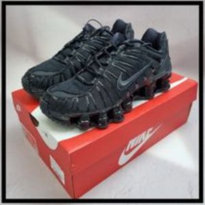 ★関税込★NIKE★SHOX TL WMNS BLACK AND MAX ORANGE★22-29cm★
