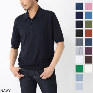 JOHN SMEDLEY ニットポロシャツ isis