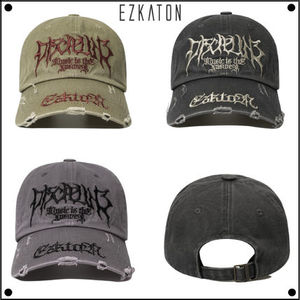 EZKATONのPointed Damage Ball Cap  全3色