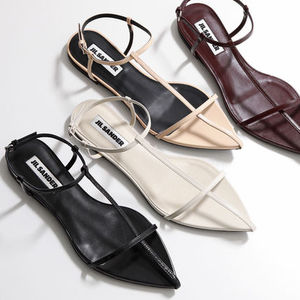 JIL SANDER フラットサンダル 33110 15073 ポインテッドトゥ