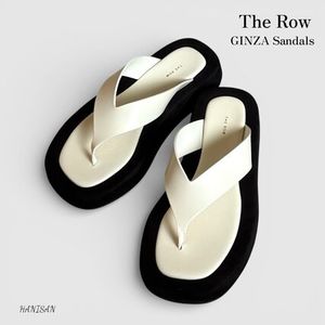 関税送料込 The Row GINZA サンダル レザー