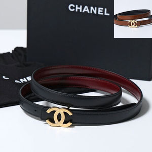 CHANEL ナローベルト AAC224 B25399 リバーシブル ココマーク