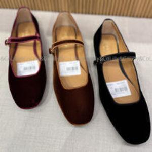 Tods(トッズ)☆ベルベットバレリーナ