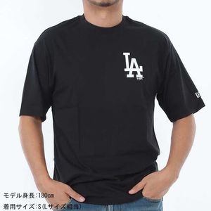 【新品・国内即発】NEW ERA 60416724 BLKWHT LA Tシャツ