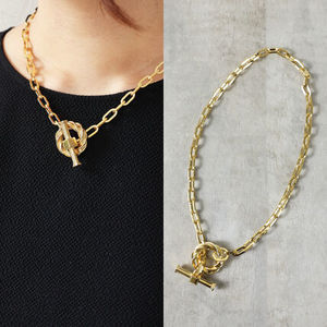 BOTTEGA VENETA ネックレス 731889 VAHU0 ツイストリング ピラー