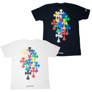 Chrome Hearts Multi Color Cross Cemetery T-shirt