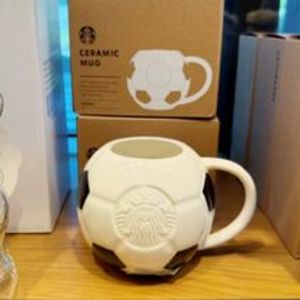 【韓国スタバ】限定★ World Festa Soccer Ceramic Mug 355ml