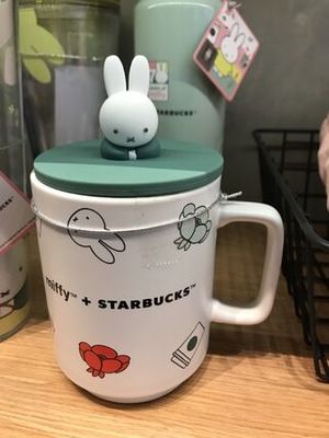 スタバ×ミッフィー  マグカップ&シリコン蓋