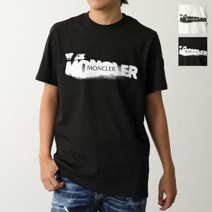 MONCLER Matt Black Tシャツ 8C00010 89AUG 半袖